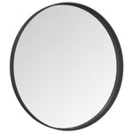 Fekete falitükör 60 cm 3