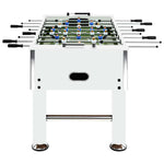 Fehér acél csocsóasztal 60 kg 140 x 74,5 x 87,5 cm 3
