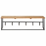 Tömör akácfa ruhafogas természetes éllel 100 x 34 x 38 cm 3