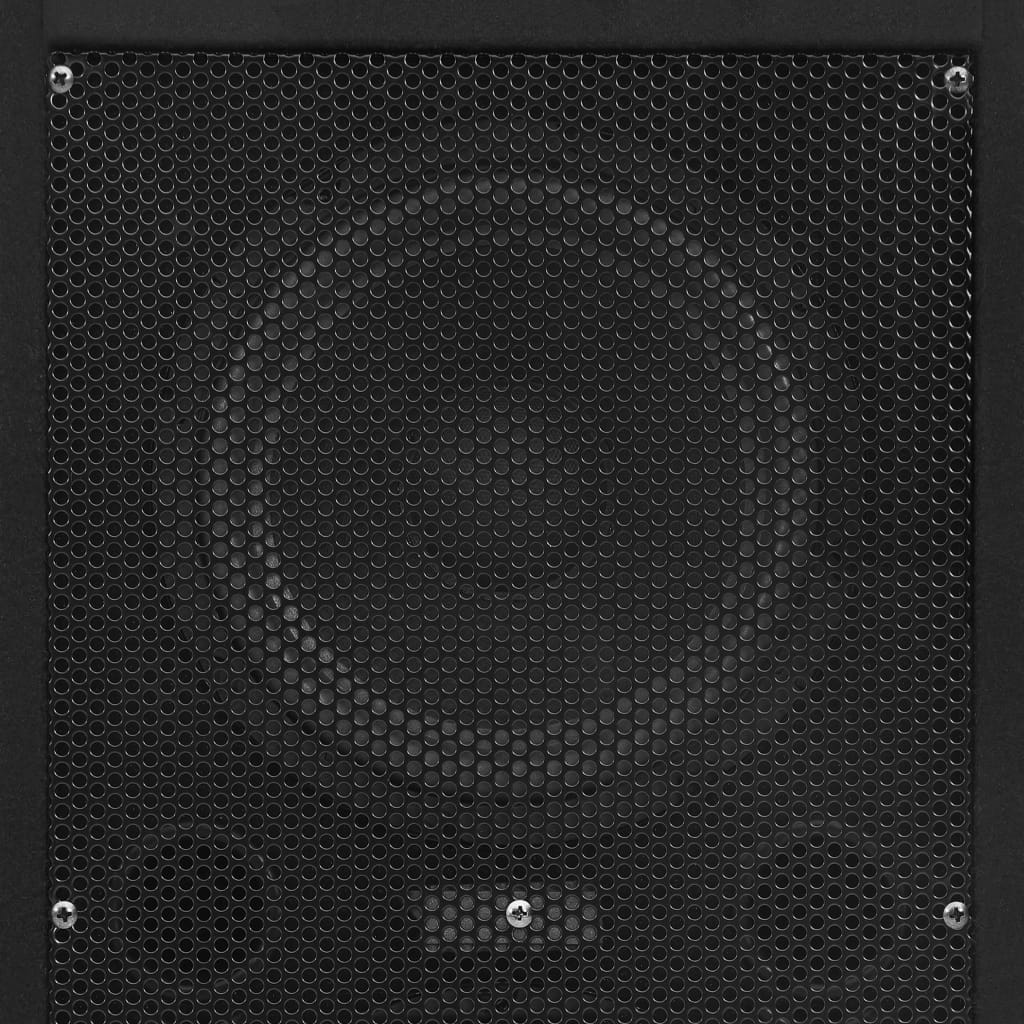 2 db professzionális fekete passzív hifi színpadi hangfal 1000W 6