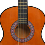 3/4-es klasszikus gitár és tok kezdőknek 36" 6