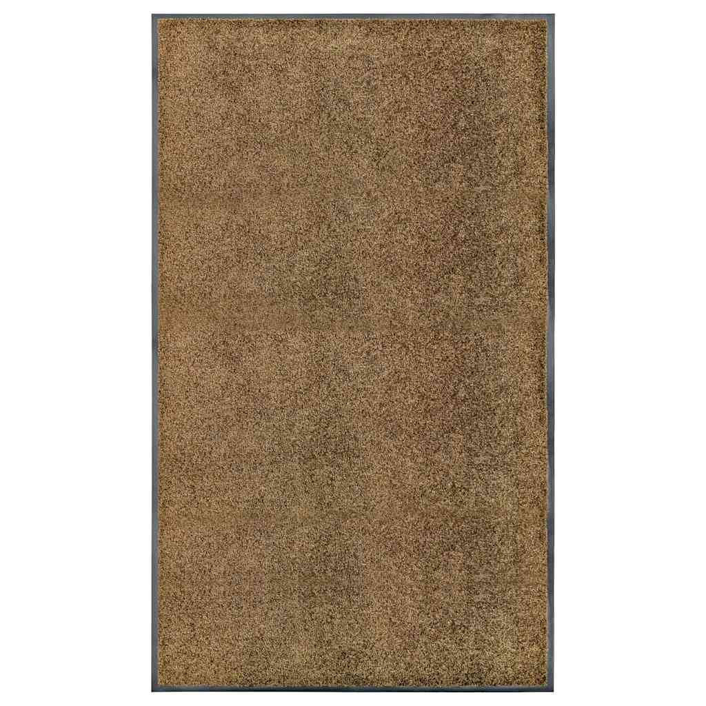Barna kimosható lábtörlő 90 x 150 cm