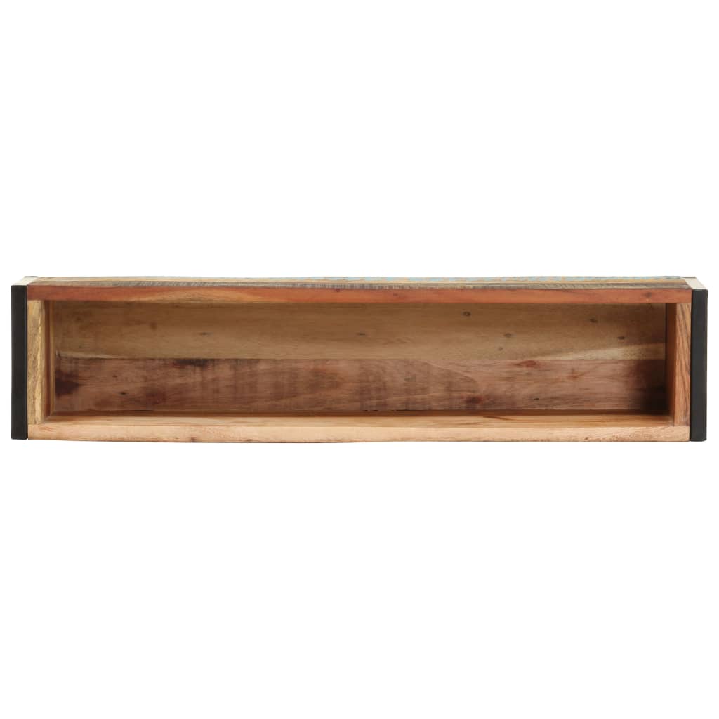 Tömör újrahasznosított fa virágtartó 90 x 20 x 68 cm 3