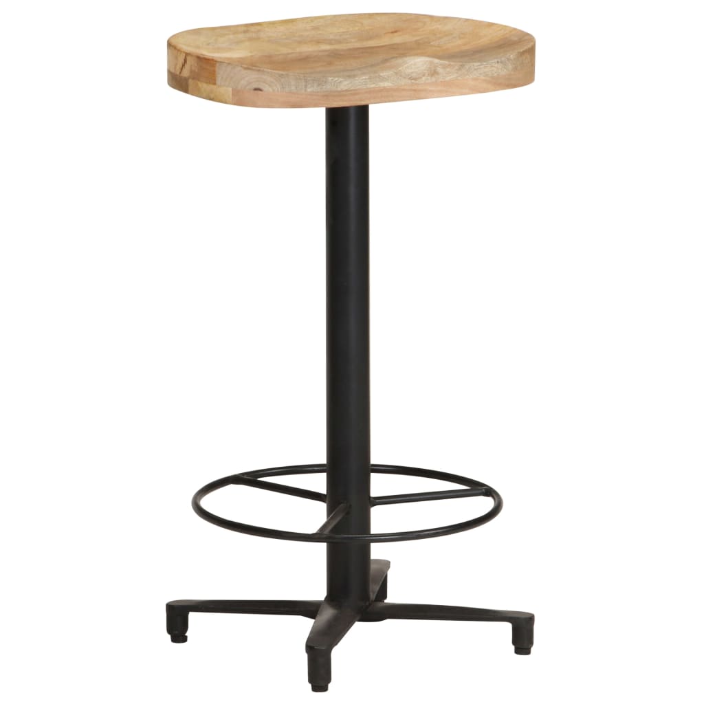 2 db tömör mangófa bárszék 66 cm 2