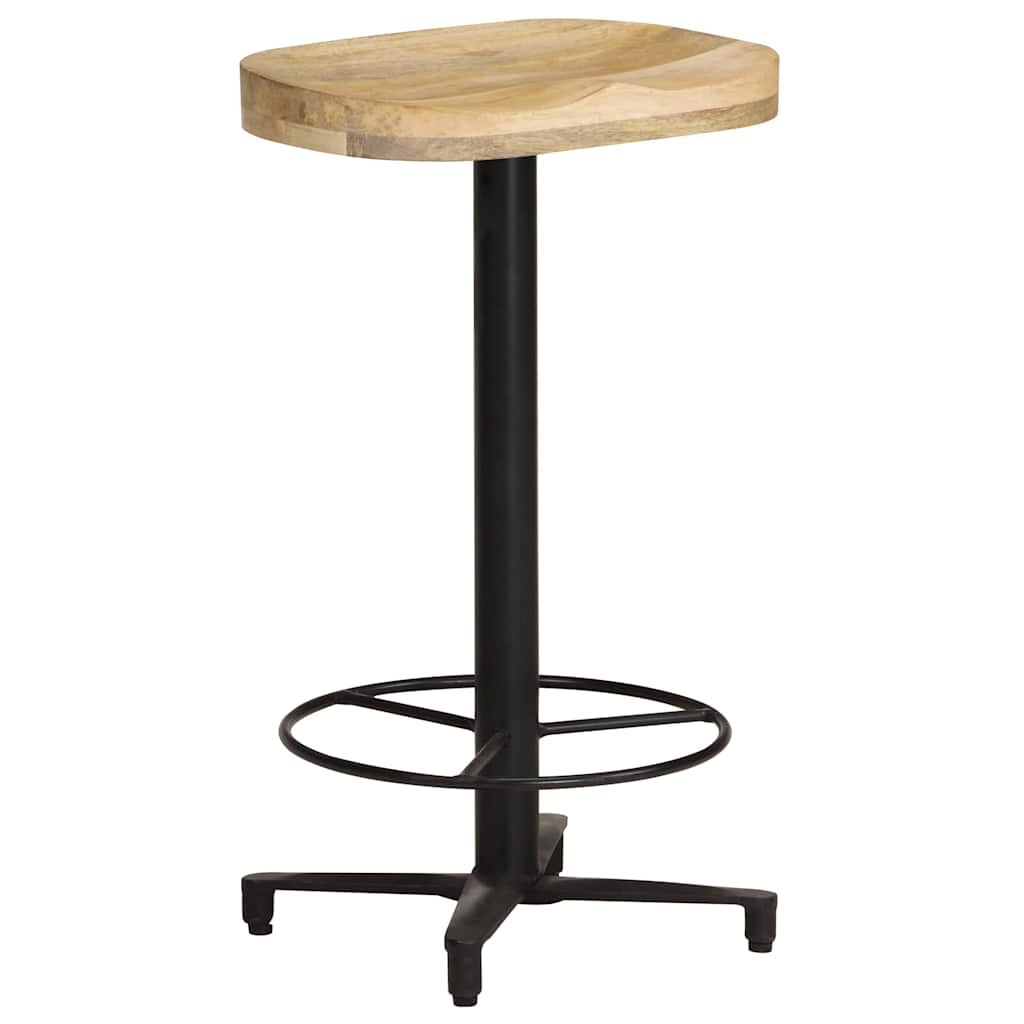2 db tömör mangófa bárszék 66 cm 11