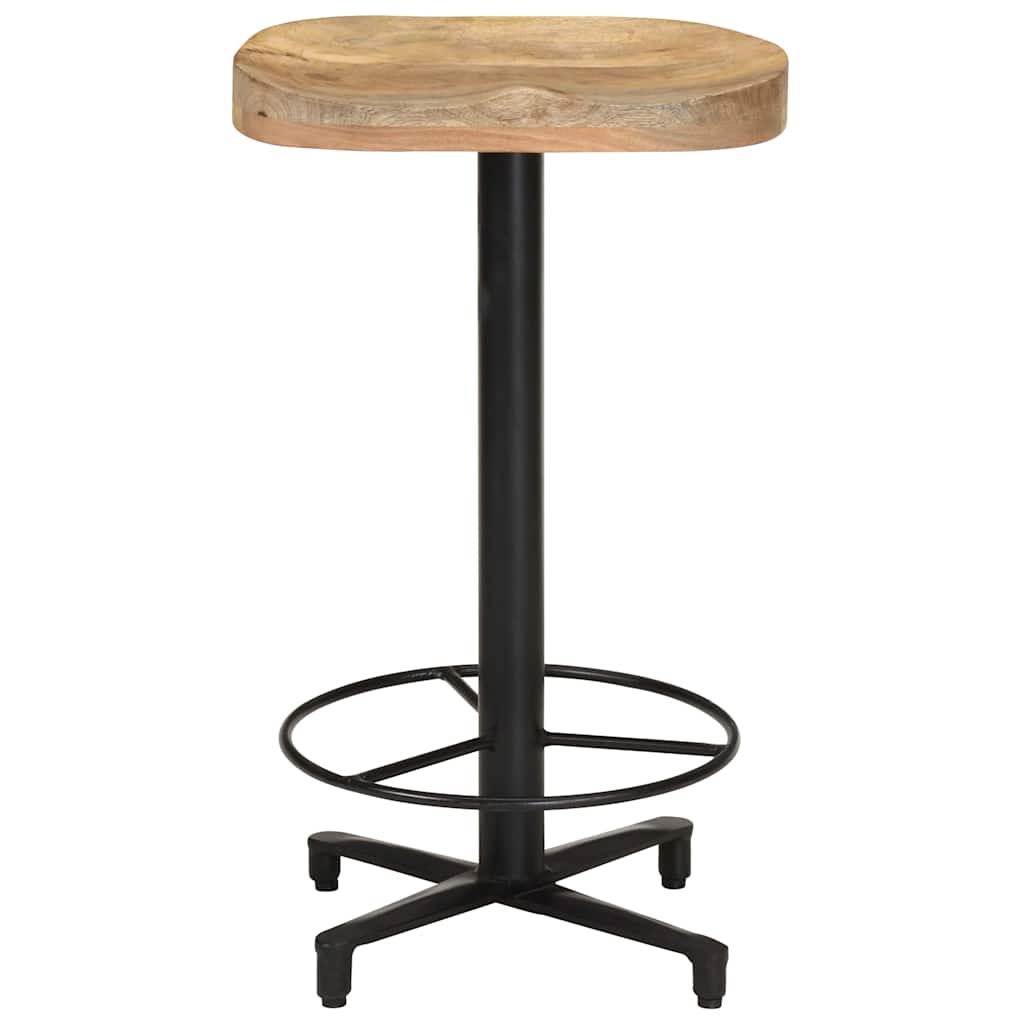 2 db tömör mangófa bárszék 66 cm 3