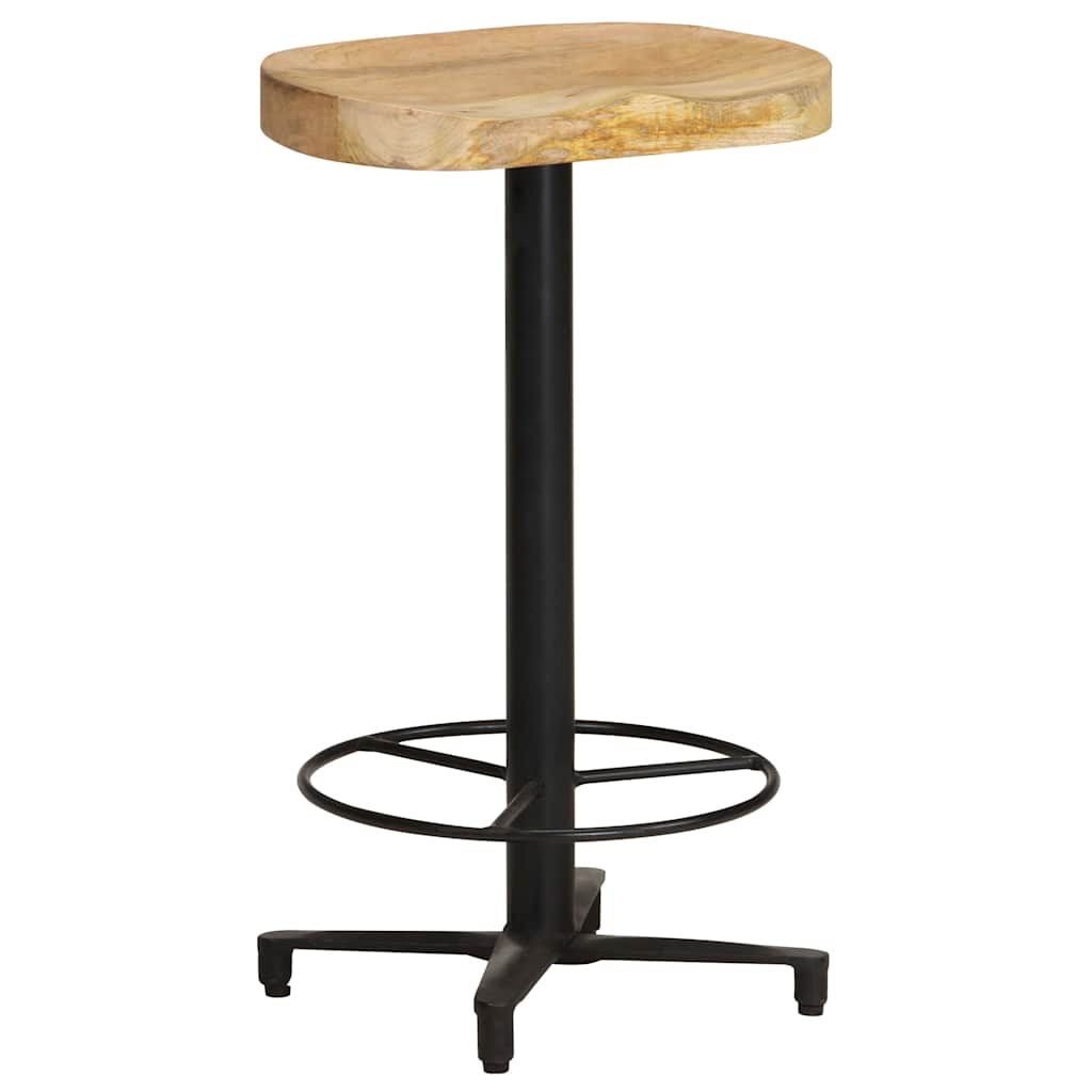 2 db tömör mangófa bárszék 66 cm 9