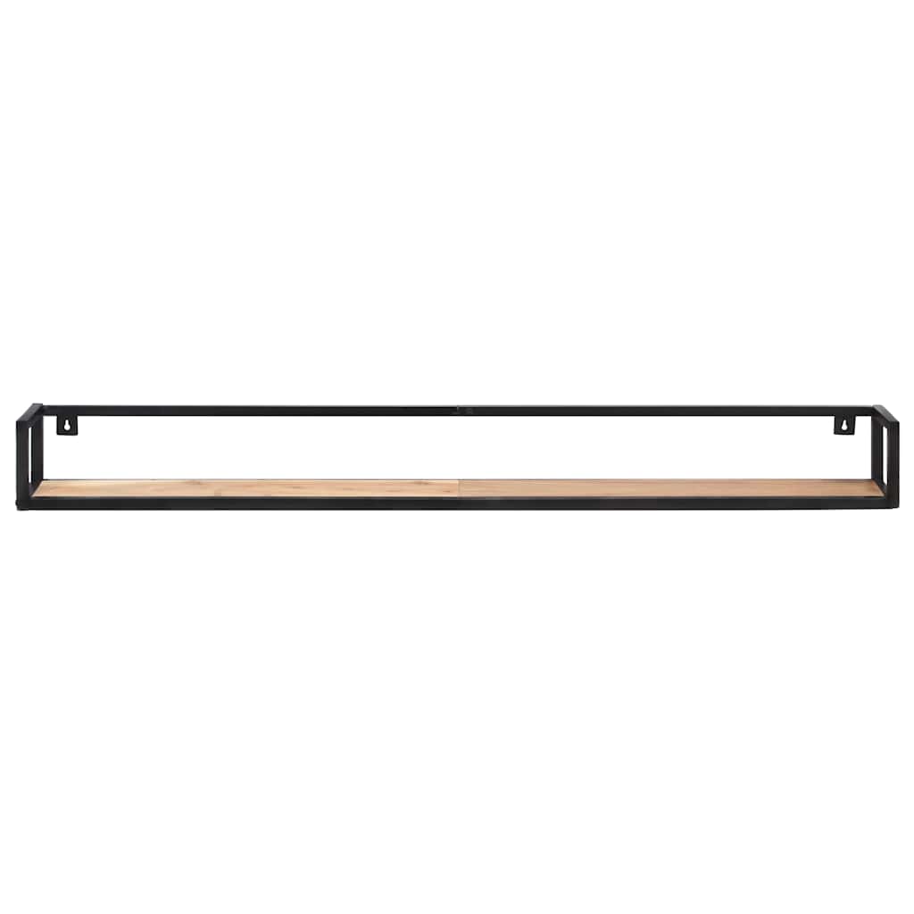2 db tömör akácfa fali polc 160 cm 3