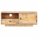Tömör mangófa TV-szekrény 90 x 30 x 35 cm 3
