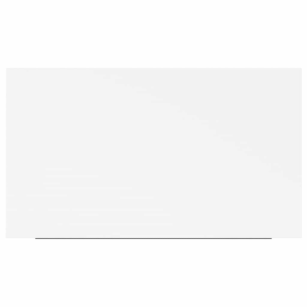 2 db fehér MDF lebegő fali polc 40 x 23,5 x 3,8 cm 10