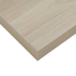 Tölgyszínű MDF lebegő fali polc 23 x 23,5 x 3,8 cm 11