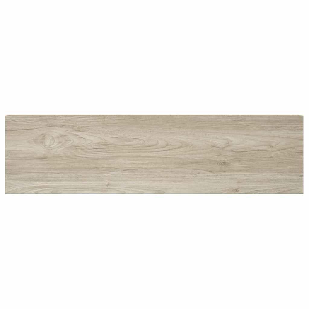 Tölgyszínű MDF lebegő fali polc 90 x 23,5 x 3,8 cm 9