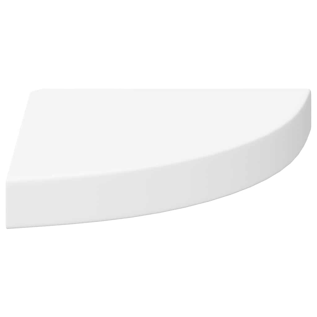 2 db fehér MDF lebegő sarokpolc 25 x 25 x 3,8 cm 7
