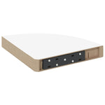 2 db fehér MDF lebegő sarokpolc 25 x 25 x 3,8 cm 8