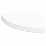 2 db fehér MDF lebegő sarokpolc 35 x 35 x 3,8 cm 6