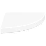 2 db fehér MDF lebegő sarokpolc 35 x 35 x 3,8 cm 7