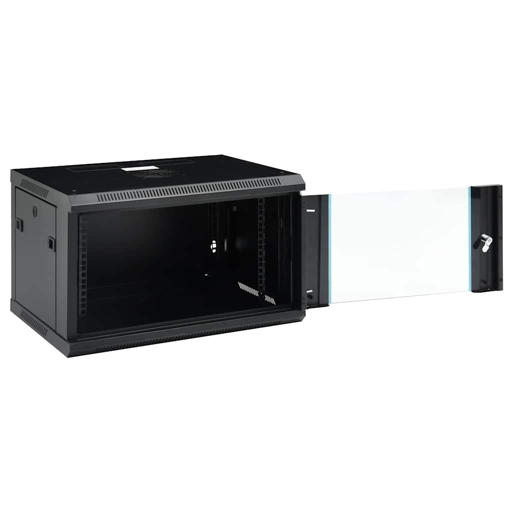 6U fali hálózati szekrény 19" IP20 600 x 450 x 350 mm 2