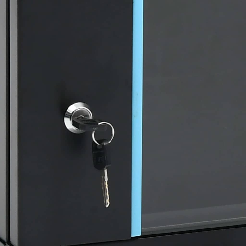 6U fali hálózati szekrény 19" IP20 600 x 450 x 350 mm 6