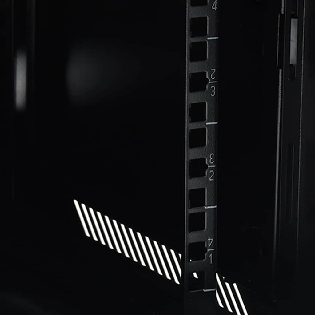 6U fali hálózati szekrény 19" IP20 600 x 450 x 350 mm 8