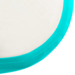 Zöld PVC felfújható tornamatrac pumpával 60 x 100 x 20 cm 10