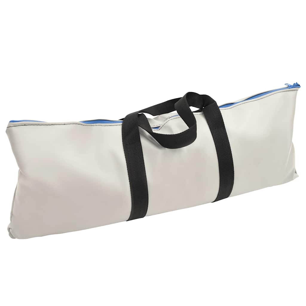 Rózsaszín PVC felfújható tornamatrac pumpával 100 x 100 x 15 cm 8