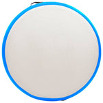 Kék PVC felfújható tornamatrac pumpával 100 x 100 x 20 cm 5
