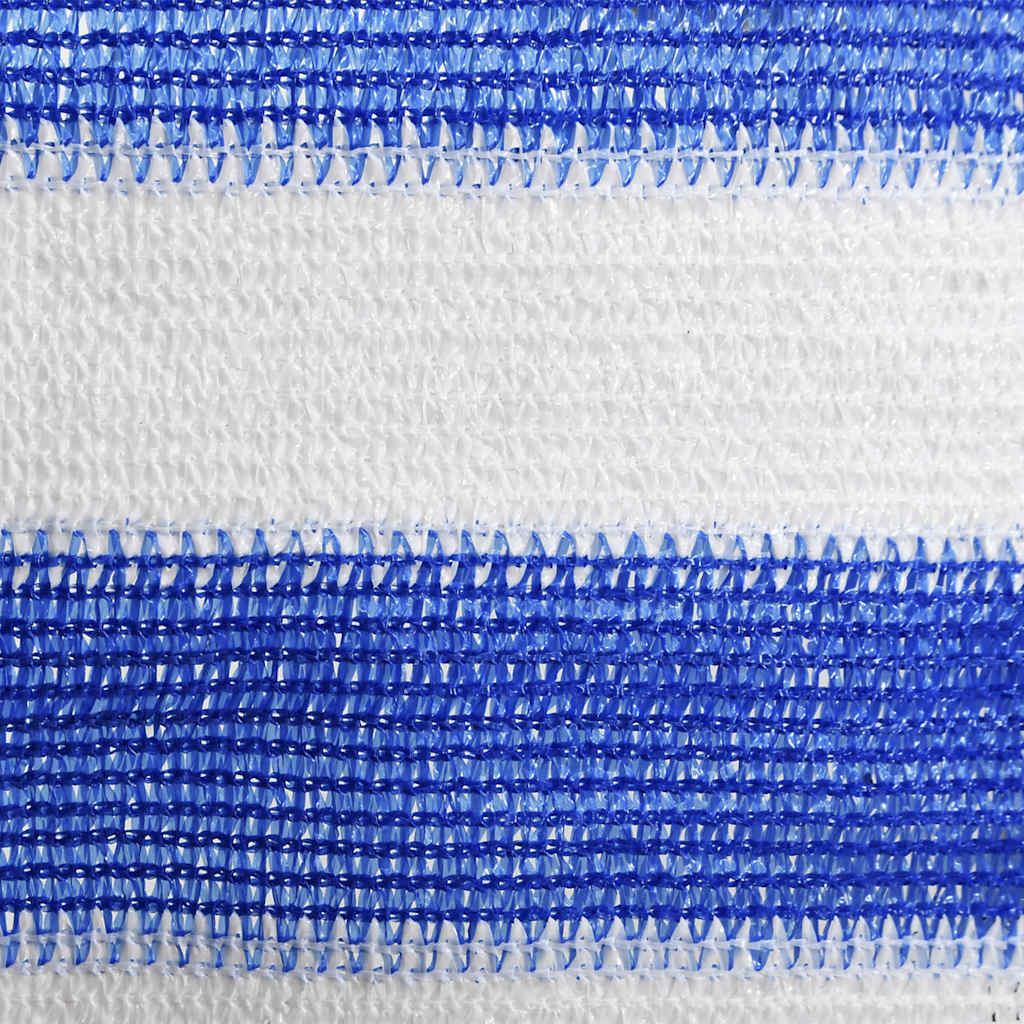 Kék és fehér HDPE erkélytakaró 90 x 300 cm 3