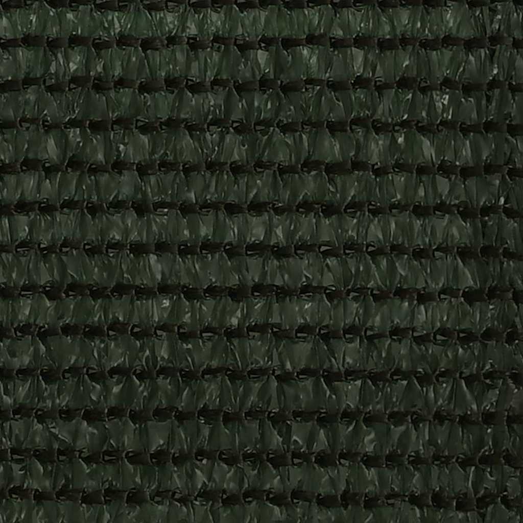 Sötétzöld HDPE erkélyparaván 120 x 500 cm 2