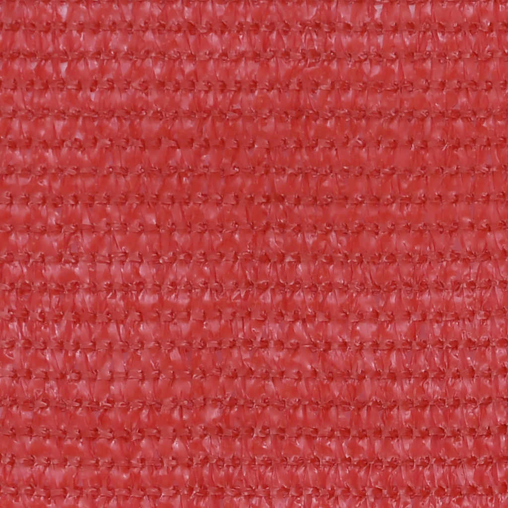 Piros HDPE erkélytakaró 75 x 600 cm 2
