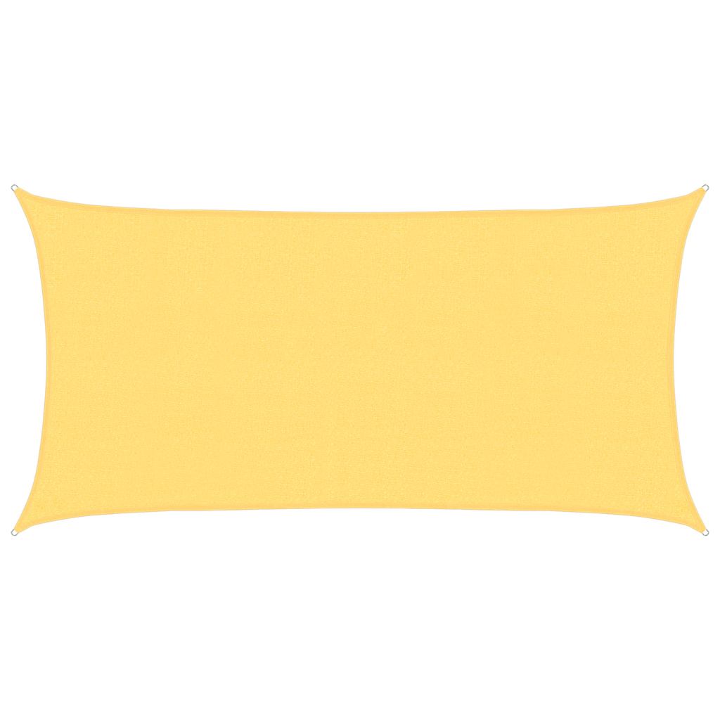 Bézs HDPE napvitorla 160 g/m² 2,5 x 4,5 m 2