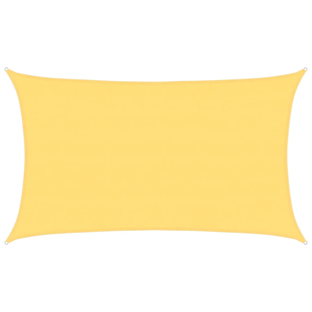 Bézs HDPE napvitorla 160 g/m² 5 x 8 m 2
