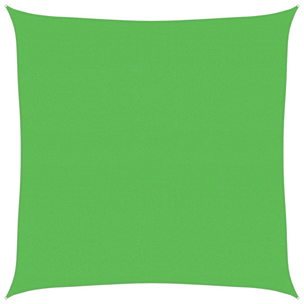 Világoszöld HDPE napvitorla 160 g/m² 4,5 x 4,5 m 2