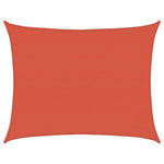 Terrakotta HDPE napvitorla 160 g/m² 6 x 8 m 2