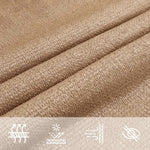 Tópszínű HDPE napvitorla 160 g/m² 3 x 6 m 7