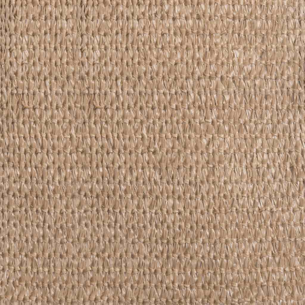 Tópszínű HDPE napvitorla 160 g/m² 3 x 6 m 9