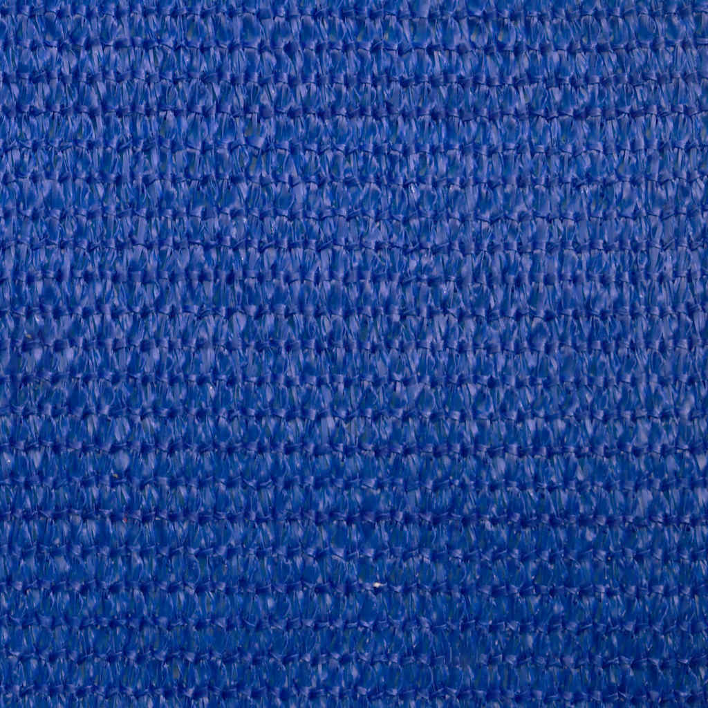 Kék háromszög alakú HDPE napvitorla 160 g/m² 4,5x4,5x4,5 m 9