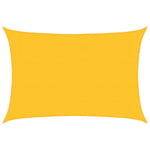Sárga HDPE napvitorla 160 g/m² 3 x 4 m 2