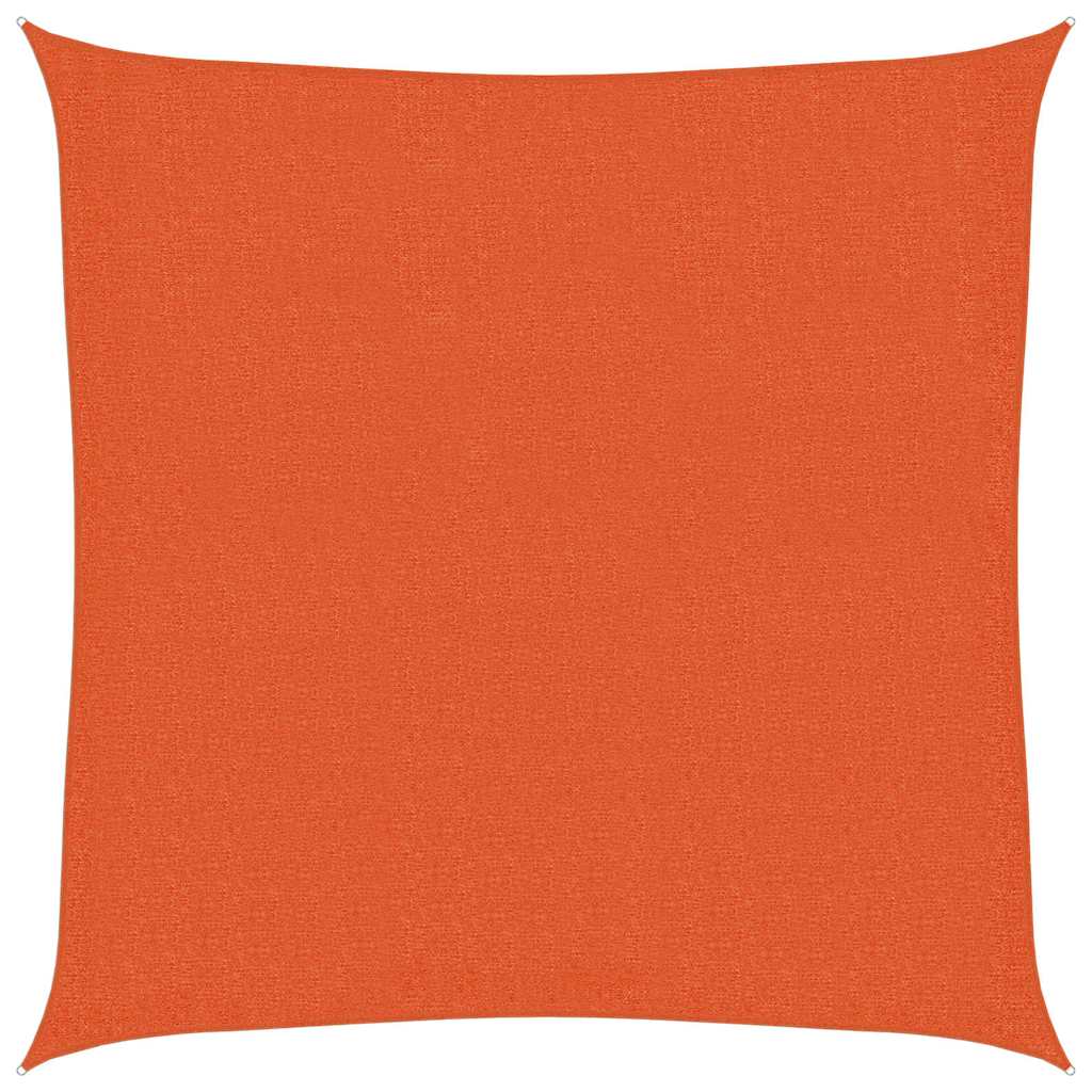 Narancssárga HDPE napvitorla 160 g/m² 3 x 3 m 2