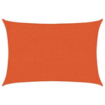 Narancssárga HDPE napvitorla 160 g/m² 2 x 3 m 2