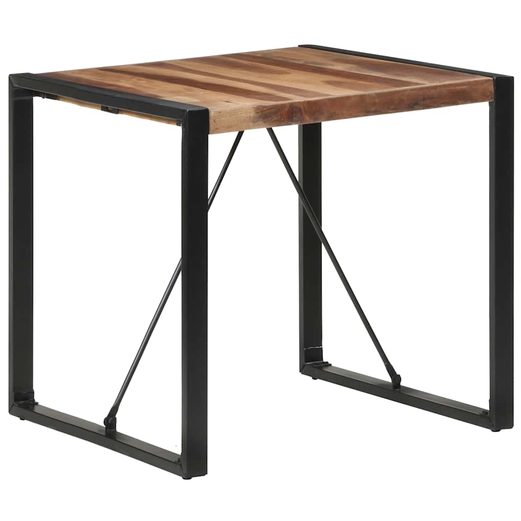 Tömör fa étkezőasztal 80 x 80 x 75 cm