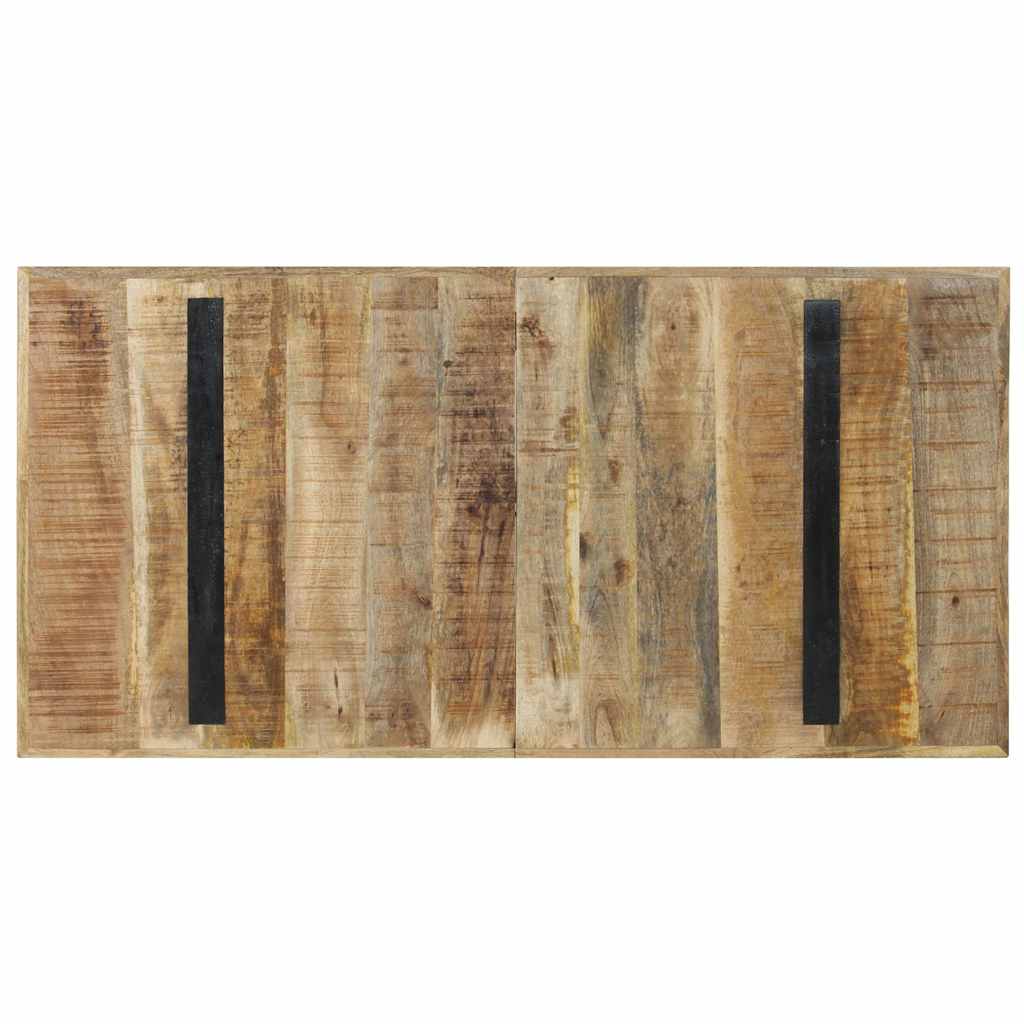 Nyers mangófa étkezőasztal 140 x 70 x 76 cm 4