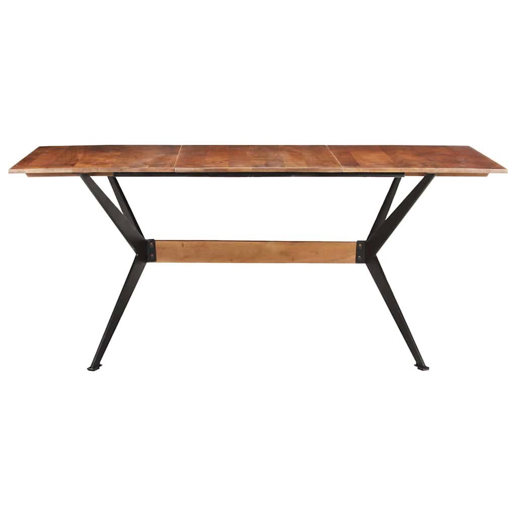 Tömör mangófa étkezőasztal 180 x 90 x 76 cm 2