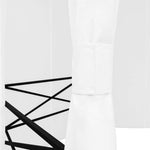 Fehér kerti pavilon függönyökkel 360 x 312 x 265 cm 180 g/m² 5