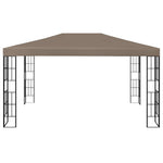 Tópszínű pavilon 4 x 3 m 2