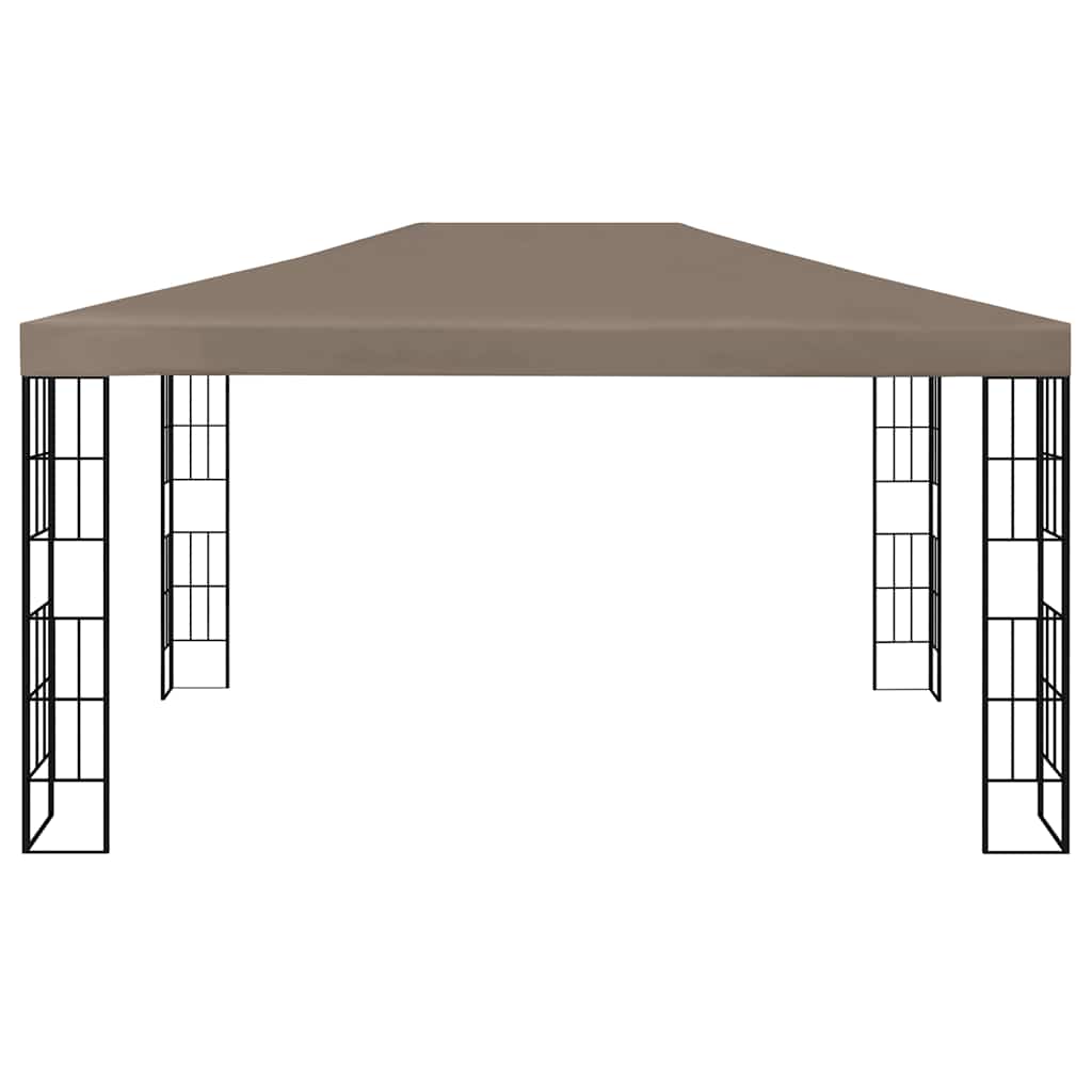 Tópszínű pavilon 4 x 3 m 2