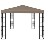Tópszínű pavilon 4 x 3 m 3