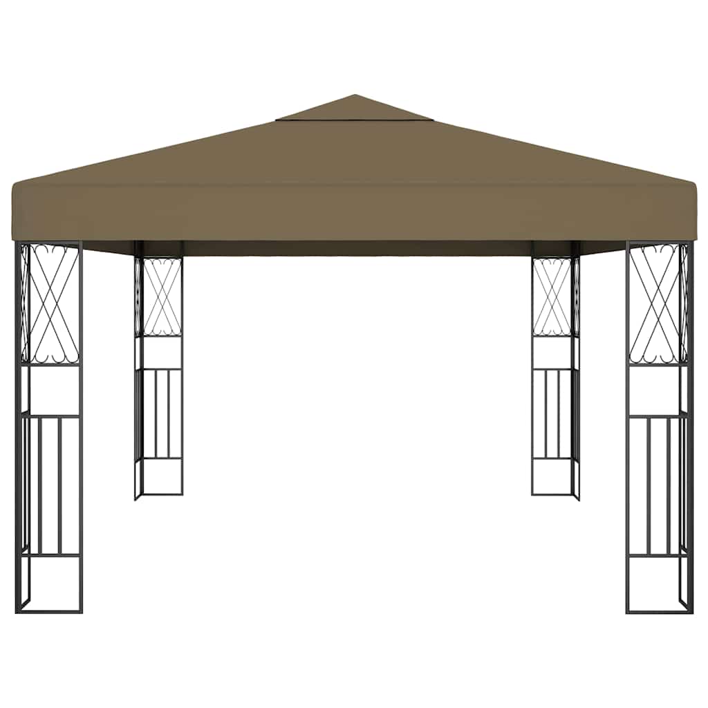 Tópszínű szövetpavilon 3 x 4 m 3