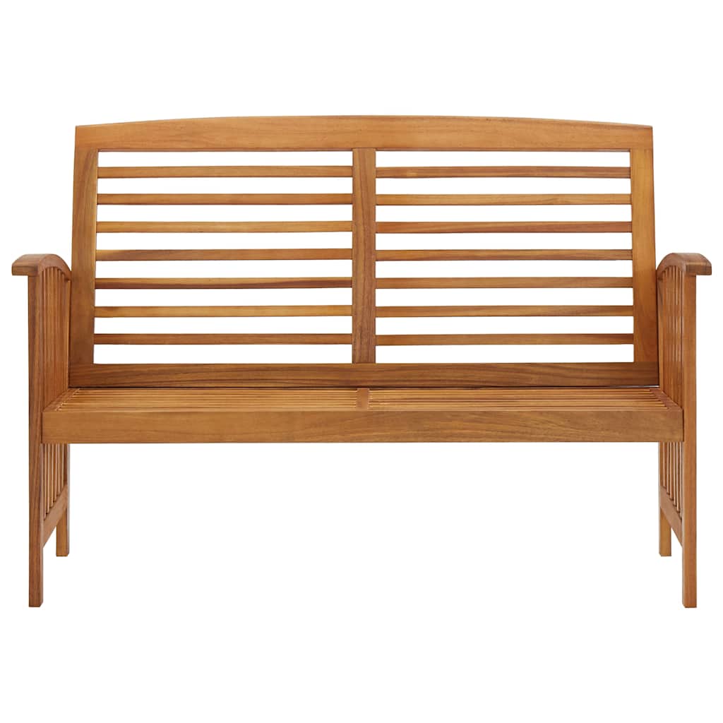 Tömör akácfa kerti pad 119 cm 2