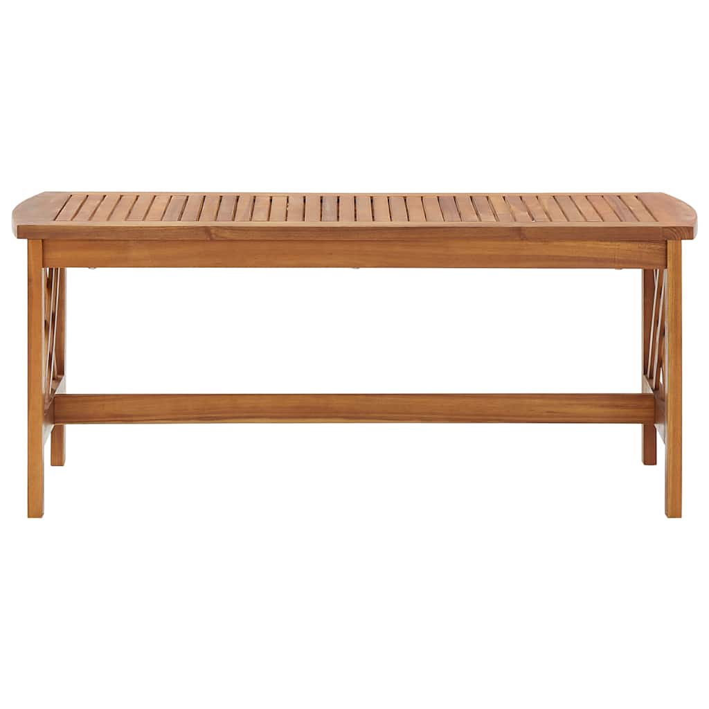 Tömör akácfa dohányzóasztal 102 x 50 x 43 cm 2