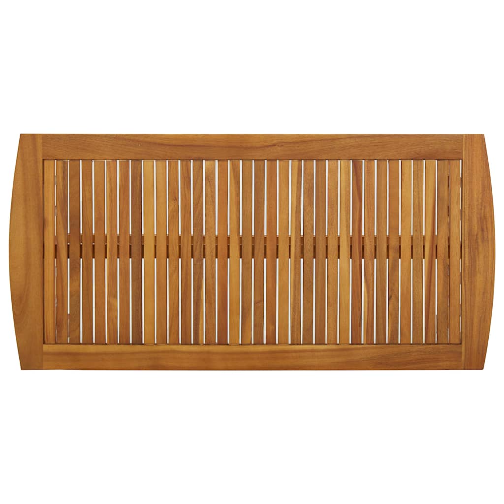 Tömör akácfa dohányzóasztal 102 x 50 x 43 cm 4